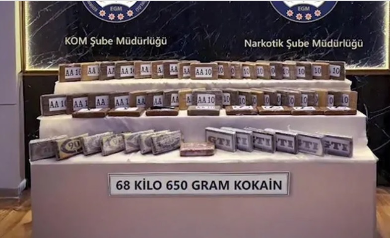 Edirne'de bir tırda 68 kilo 650 gram kokain ele geçirildi!