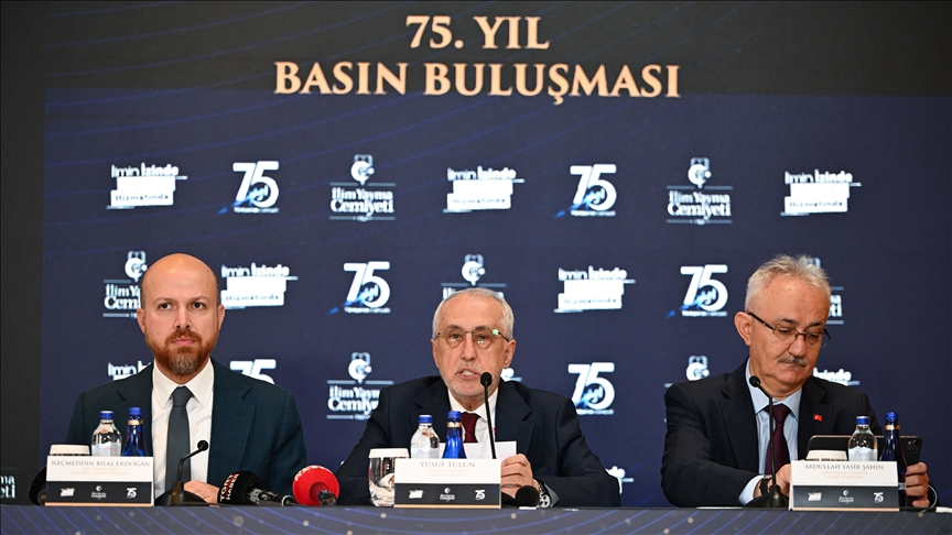 İlim Yayma Cemiyeti, kuruluşunun 75. yılı dolayısıyla basın buluşması düzenledi