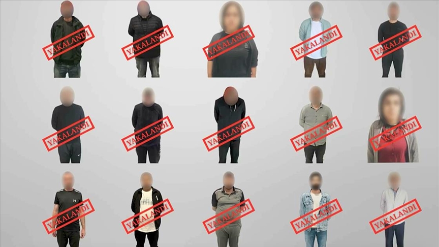 YURT DIŞINDA YAKALANAN 15 SUÇLU TÜRKİYE'YE GETİRİLDİ!