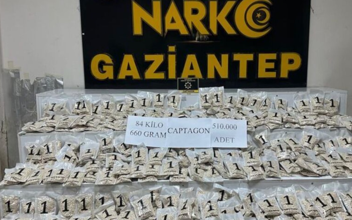 TIR'dan 510 Bin Uyuşturucu Hap çıktı!