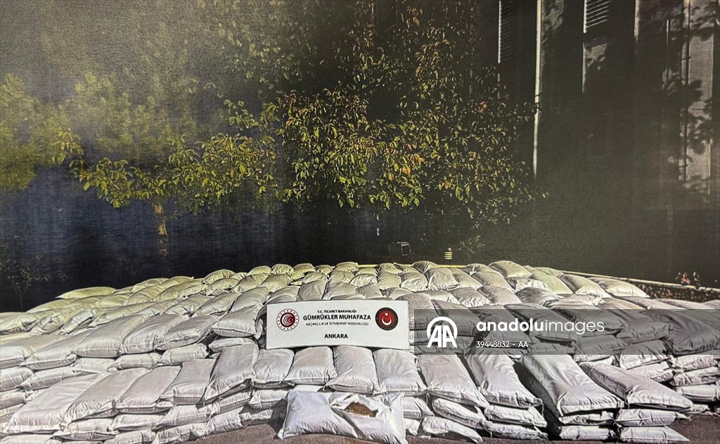 Başkentte Flaş Operasyon / Ankara'da 12 ton 900 kilo kaçak tütün ve 15 milyon 640 bin makaron