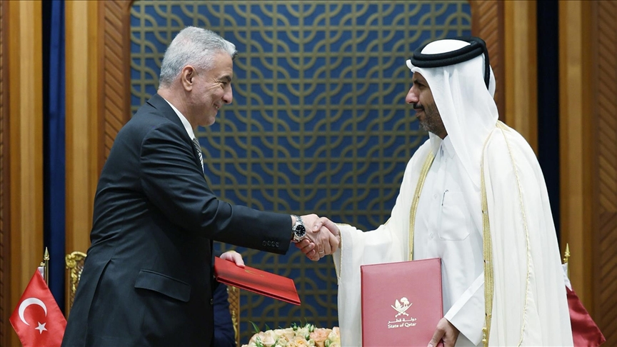 BAKAN BOLAT, KATARLI MEVKİDAŞI AL SANİ İLE GÖRÜŞTÜ