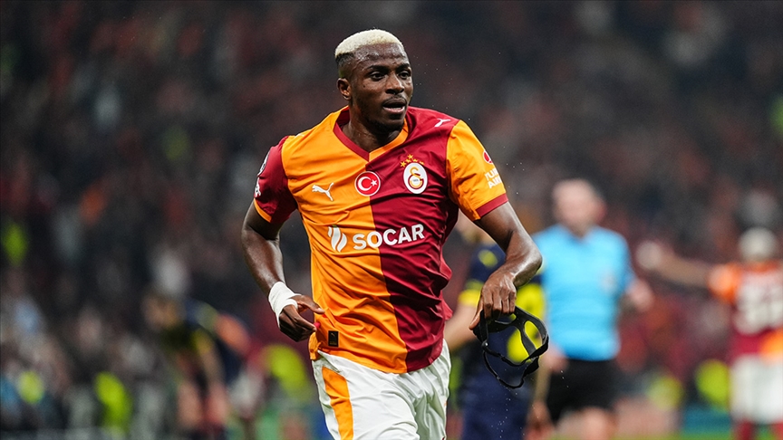 Victor Osimhen attığı gollerle Galatasaray'ı sırtlıyor
