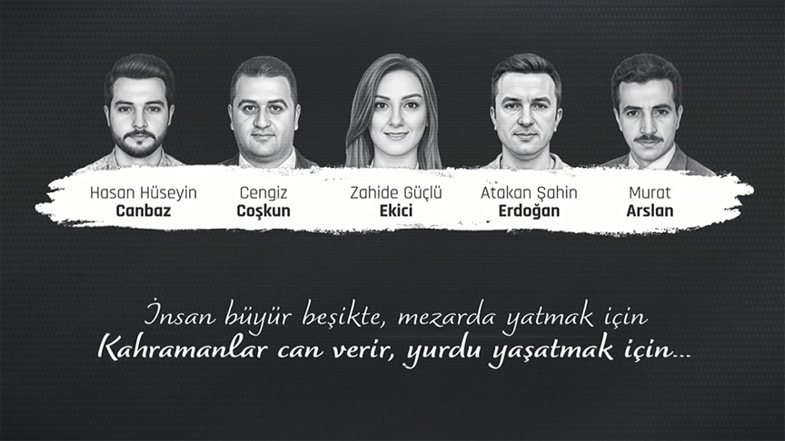 TUSAŞ ŞEHİTLERİ BİRİNCİ YIL DÖNÜMÜNDE ANILIYOR