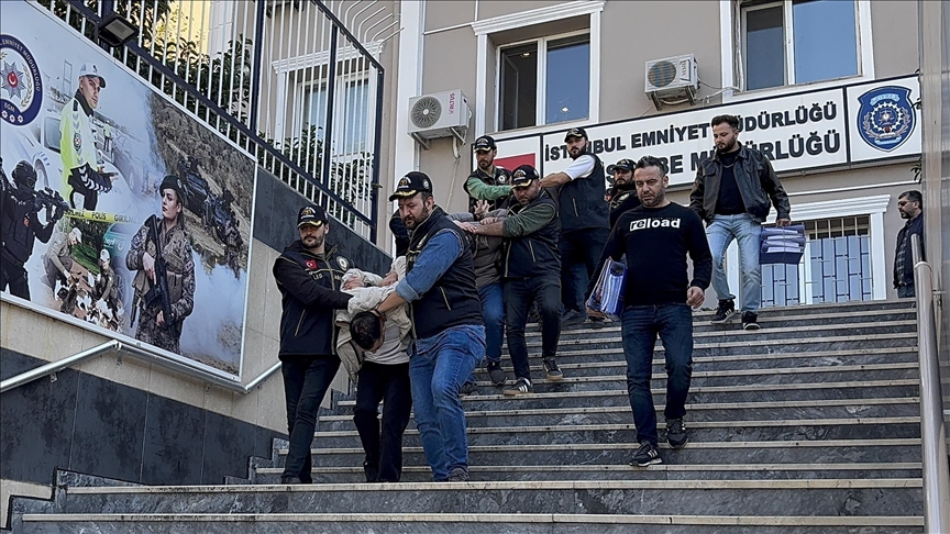 İSTANBUL MERKEZLİ 3 İLDEKİ ÇETE OPERASYONLARINDA YAKALANAN 62 ZANLI TUTUKLANDI