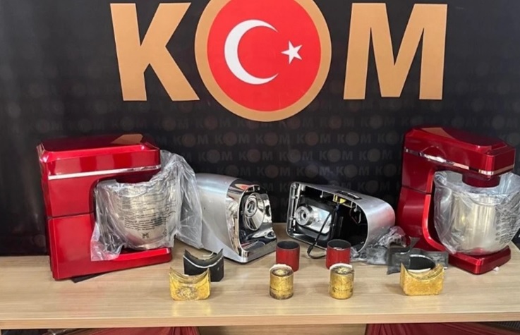 KAPADOKYA HAVALİMANI'NDA 61,1 KİLO KAÇAK ALTIN BULUNDU