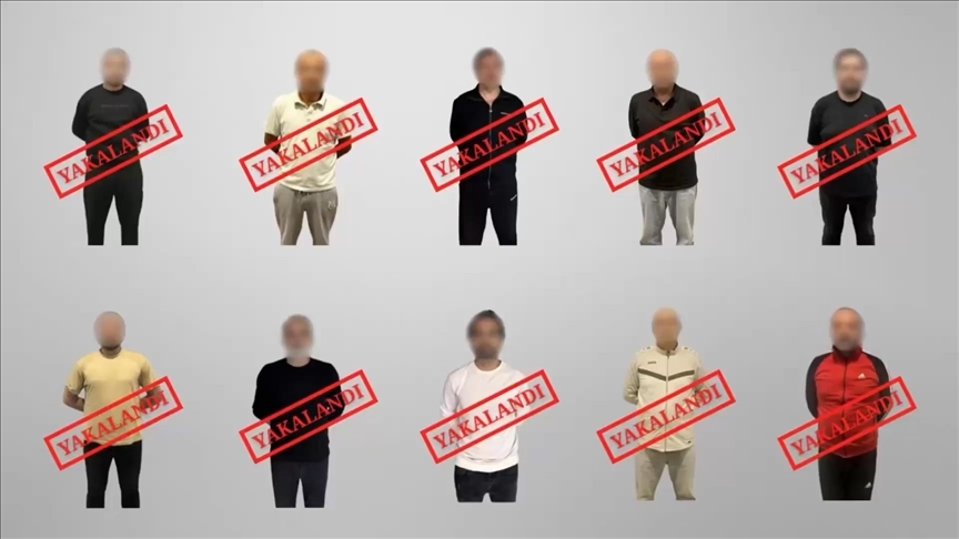 KIRMIZI BÜLTENLE VE ULUSAL SEVİYEDE ARANAN 10 SUÇLU TÜRKİYE'YE GETİRİLDİ