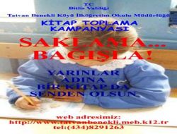 Köy Okuluna Kütüphane Kurmak İçin Proje Geliştirdi