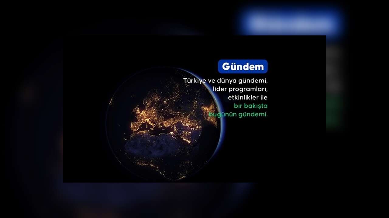 01-11-2025 / CUMARTESİ GÜNDEMİ