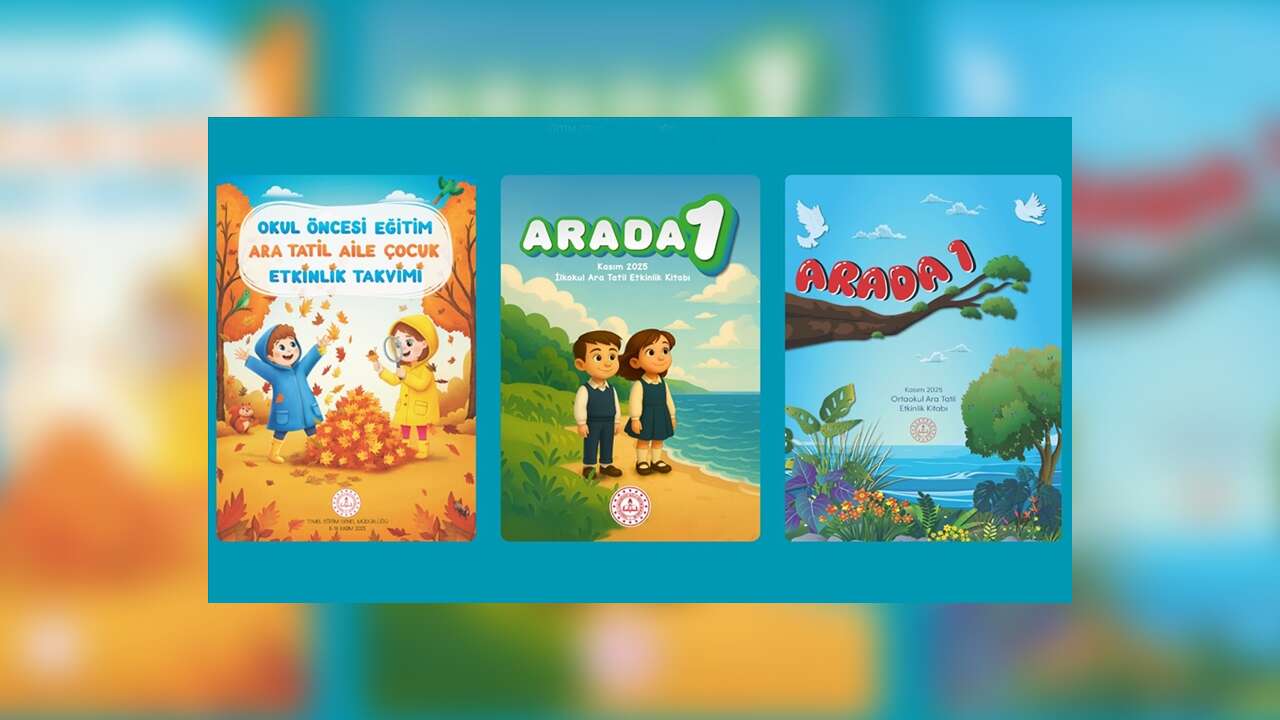 MEB ara tatil için etkinlik kitapları yayımladı