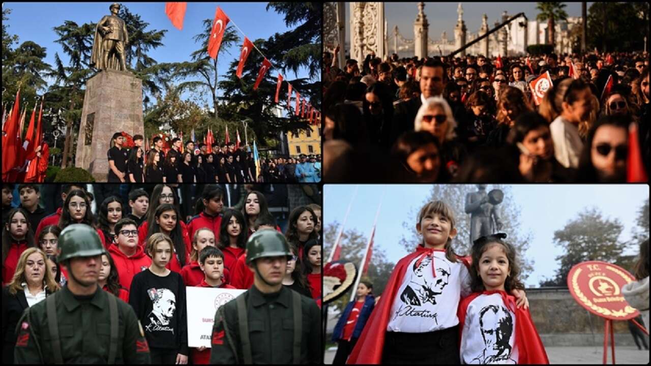 'Büyük Önder Atatürk'ün ebediyete intikalinin 87. YILI'