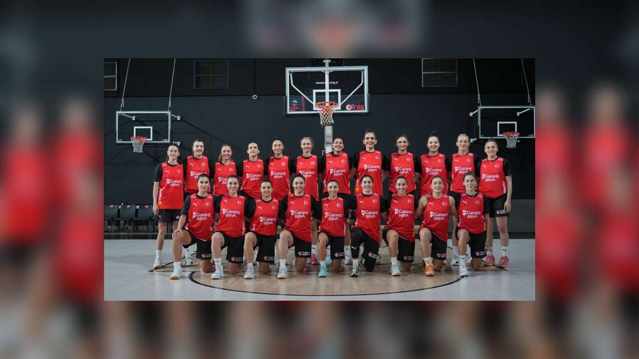 A Milli Kadın Basketbol Takımı, hazırlık kampı için toplandı