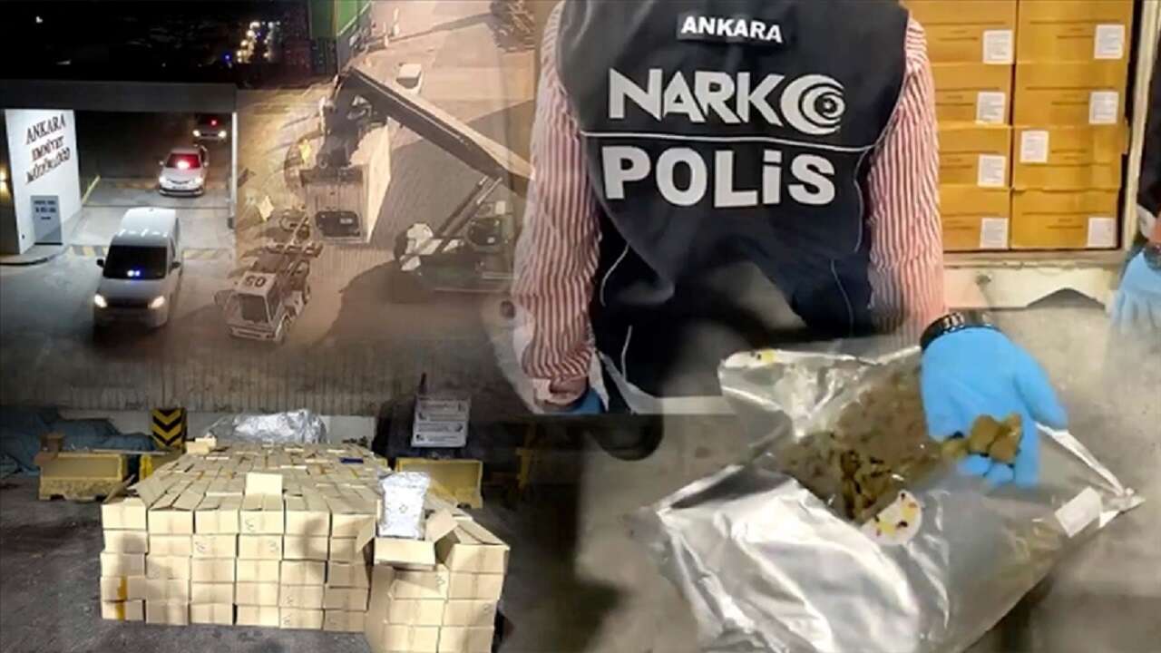 VİDEO / Derince Limanı'nda 1 ton 508 kilo uyuşturucu ele geçirildi / 5 GÖZALTI