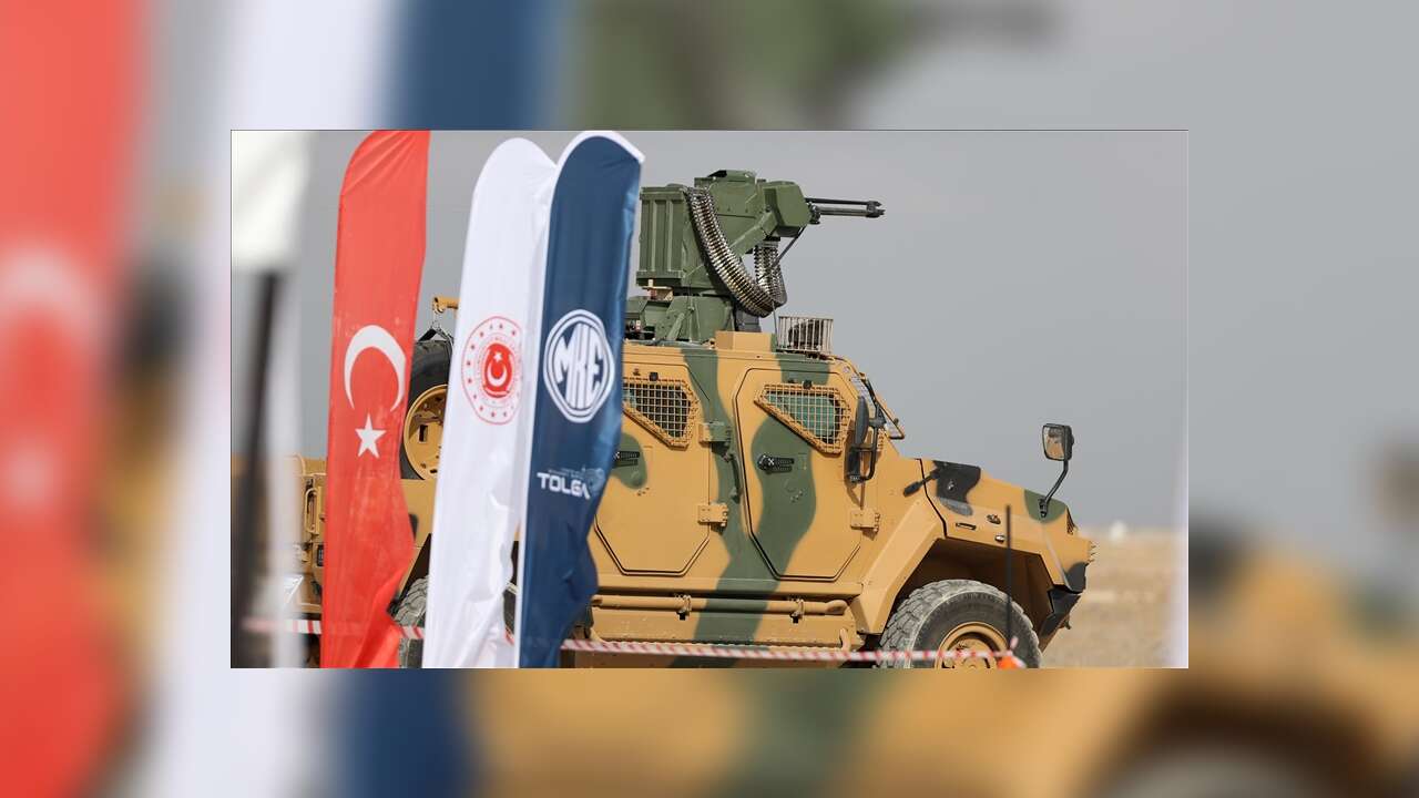 MKE'NİN YAKIN HAVA SAVUNMA SİSTEMİ TOLGA HEDEFLERİ BAŞARIYLA VURDU