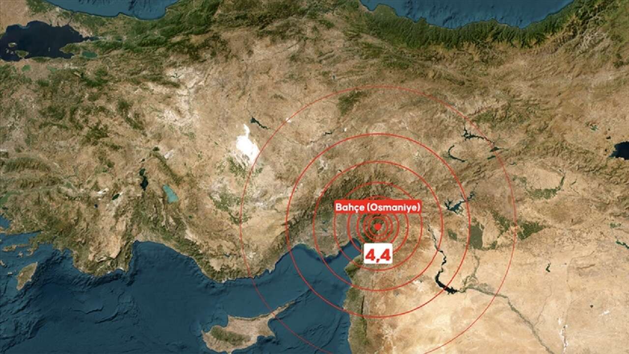 Osmaniye'de Korkutan Deprem