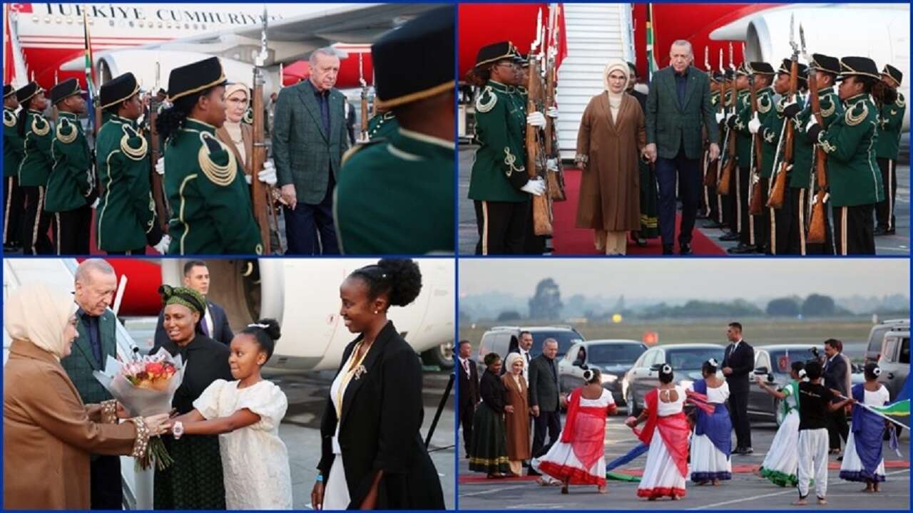 Cumhurbaşkanı Erdoğan, G20 Liderler Zirvesi için Güney Afrika'da..