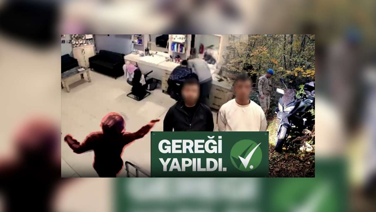 Bakan Yerlikaya, Sinop'ta berber dükkanına silahla saldıran iki zanlının yakalandığını bildirdi