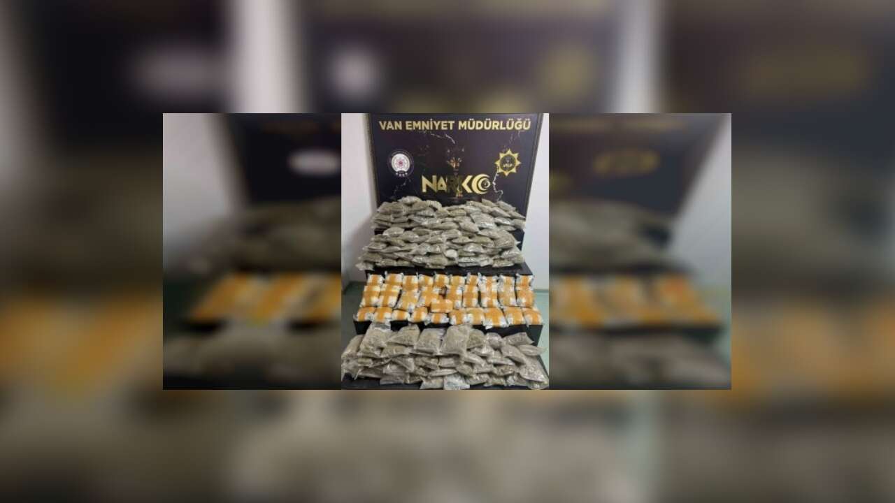 Van'da uyuşturucu operasyonu! 134 kilo uyuşturucu ele geçirildi, 6 tutuklama