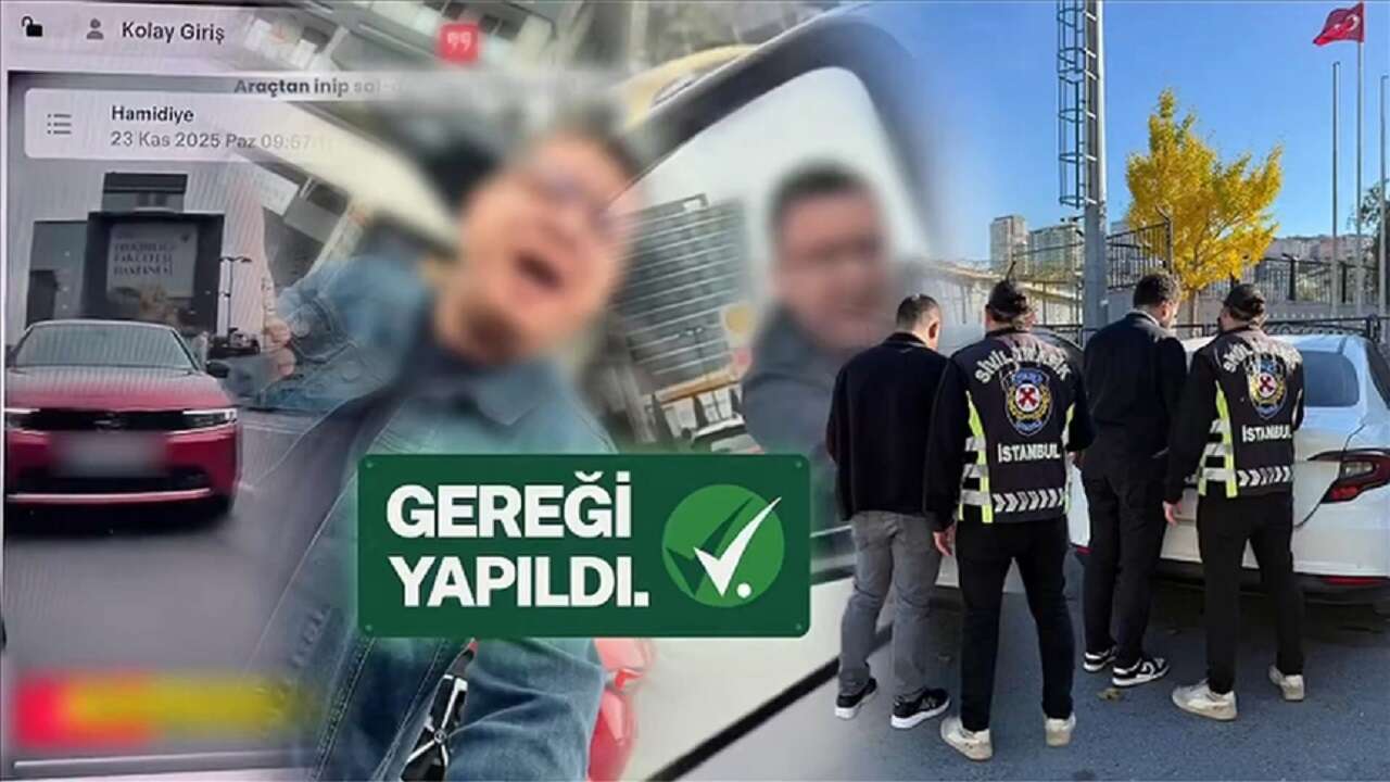 İstanbul'da trafik güvenliğini tehlikeye düşüren 2 kişi yakalandı