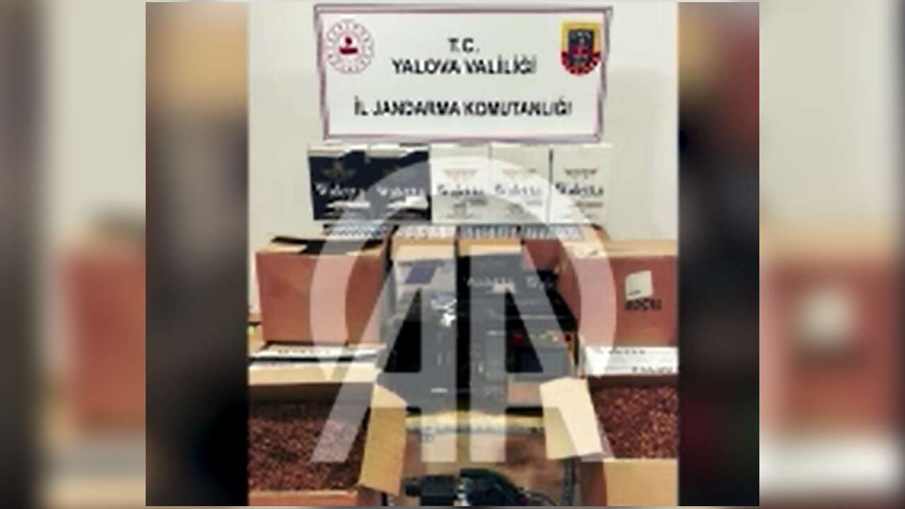 YALOVA'da 159 bin 320 makaron ve 238 kilo tütün ele geçirildi!