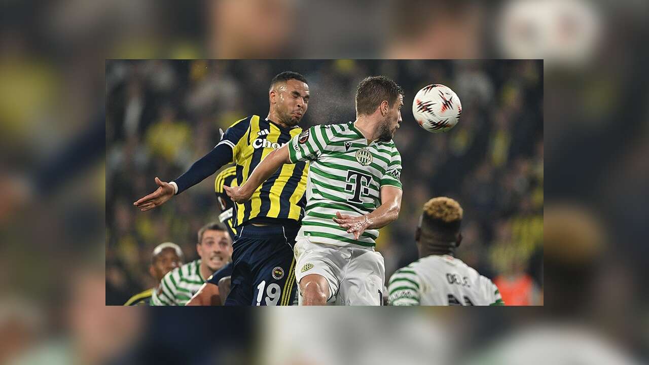 Fenerbahçe, UEFA Avrupa Ligi'nde Ferencvaros'la 1-1 berabere kaldı