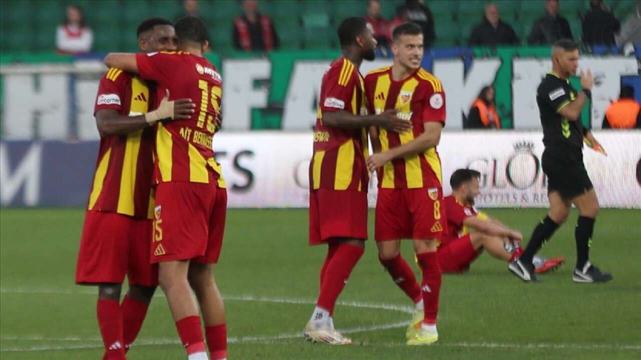 Kayserispor, Çaykur Rizespor'u mağlup etti!