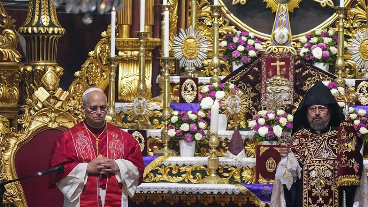 Vatikan Devlet Başkanı Papa 14. Leo, Kumkapı Meryem Ana Patriklik Kilisesi'ni ziyaret etti