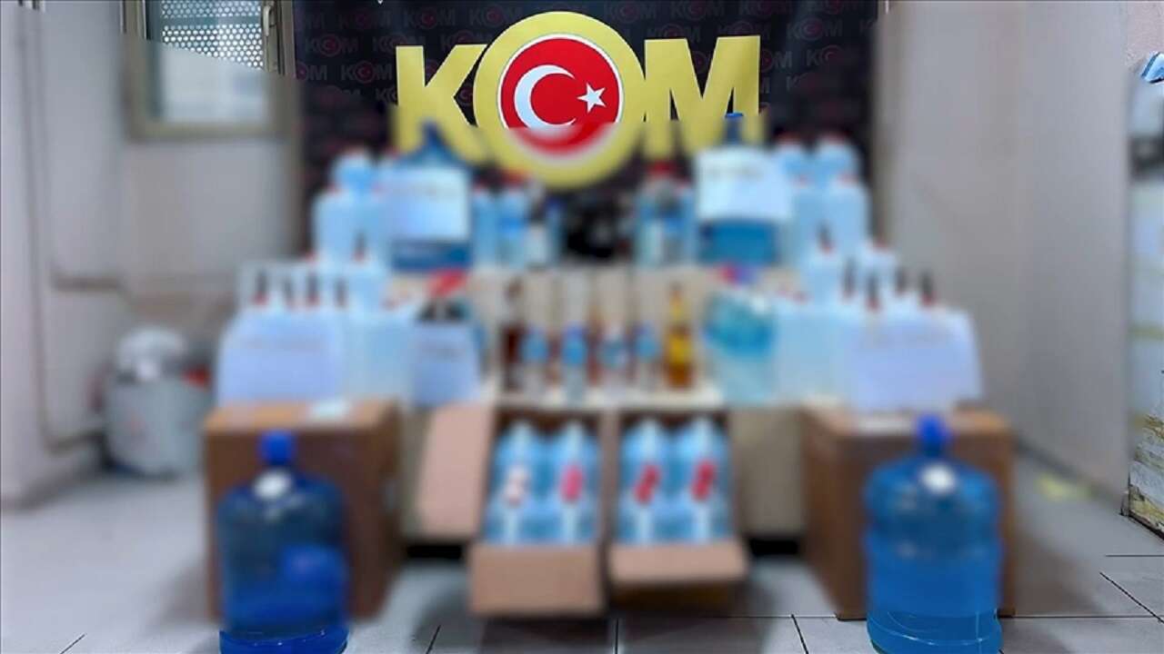Sahte ve kaçak içki operasyonlarında 169 şüpheli hakkında adli işlem başlatıldı