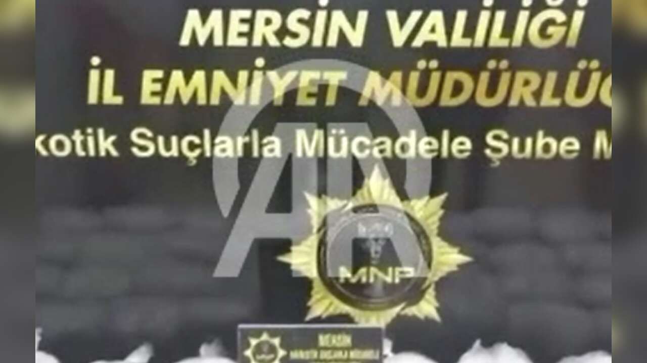 MERSİN'de 38 kilo SENTETİK UYUŞTURUCU