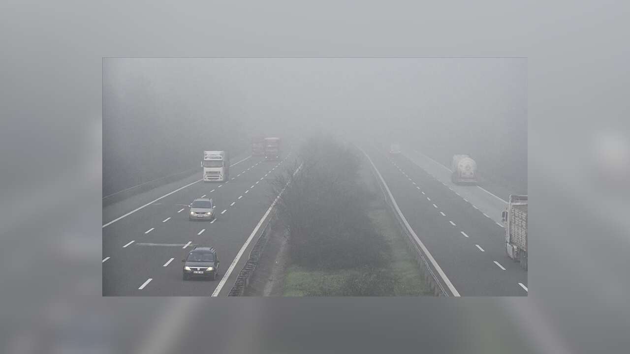Anadolu Otoyolu'nun Düzce geçişinde sis etkili oldu