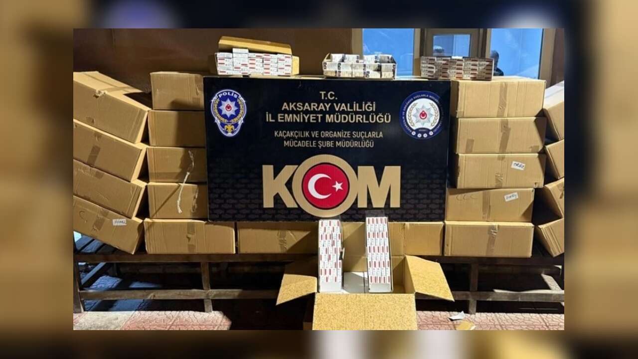 Aksaray'da kaçakçılık operasyonunda 3 zanlı tutuklandı