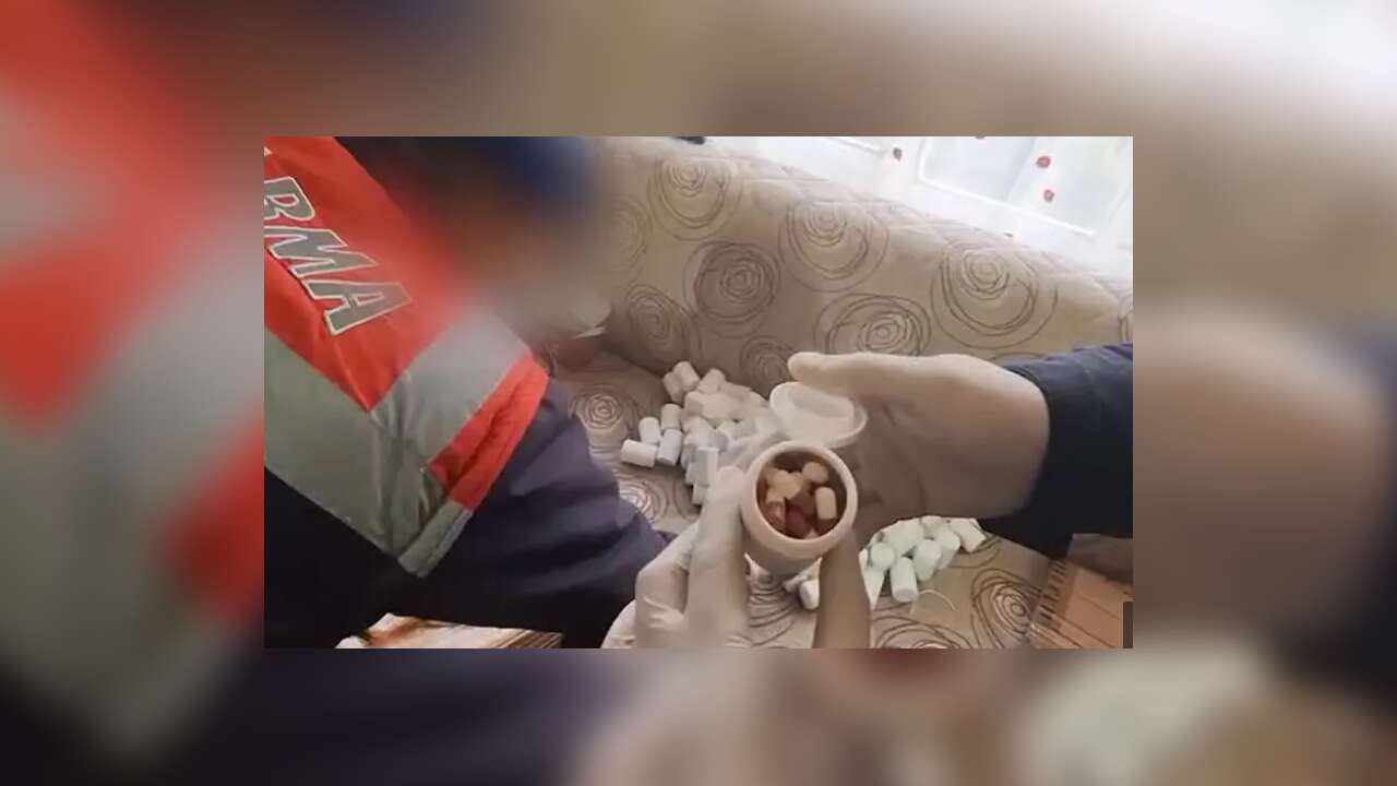 Kırıkkale'de 8 bin 252 sentetik uyuşturucu hap