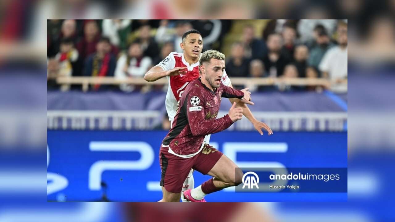 Galatasaray deplasmanda MONACO'ya yenildi