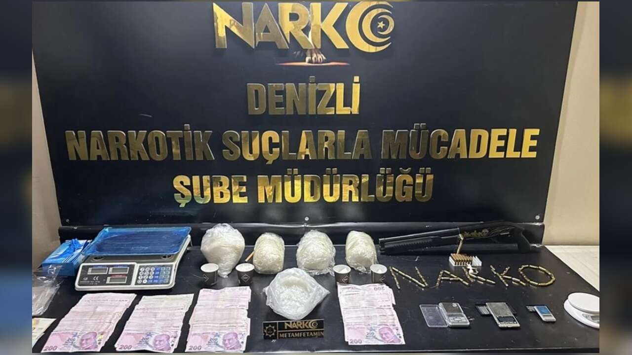 Denizli'de uyuşturucu operasyonunda yakalanan 22 kişi tutuklandı