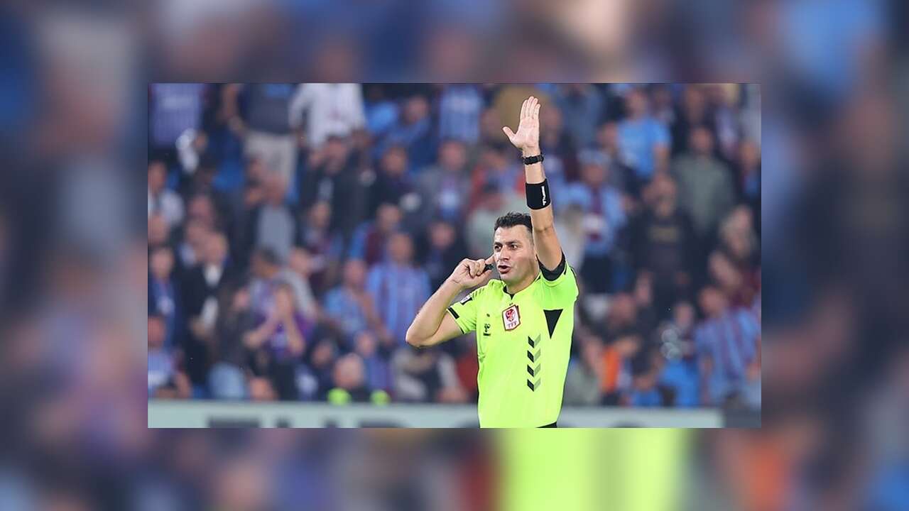 Trendyol Süper Lig'de 16. hafta maçlarını yönetecek hakemler açıklandı