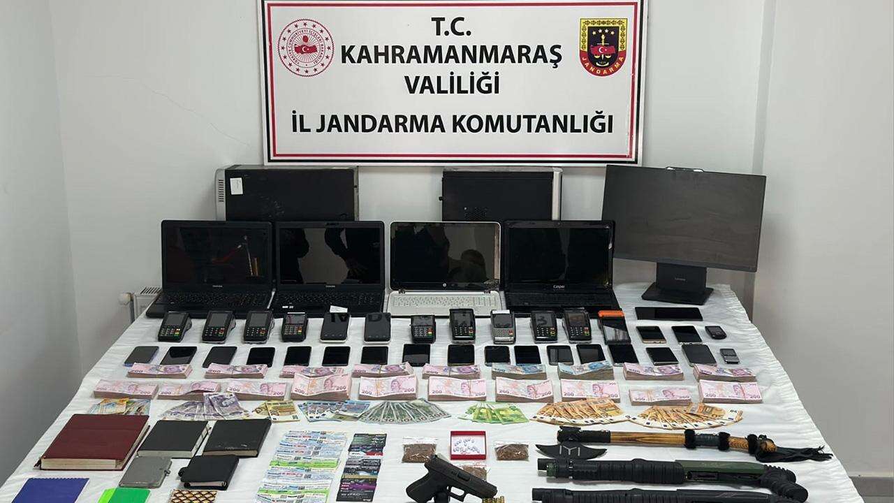 Kahramanmaraş'ta Tefecilik Operasyonu / 17 TUTUKLAMA