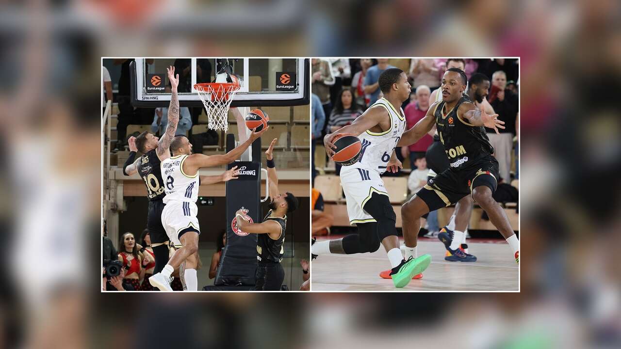 Fenerbahçe Beko, deplasmanda Fransız ekibi Monaco'yu yendi