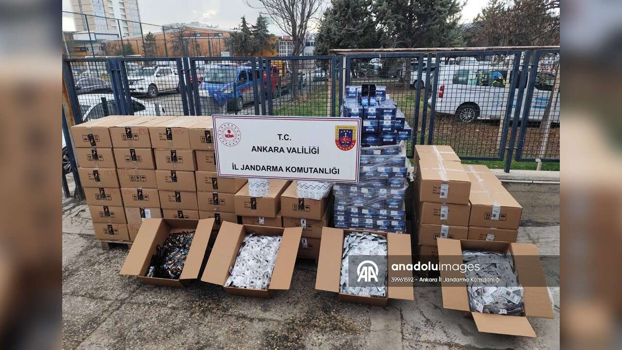 Ankara'da 127 bin 600 cinsel içerikli ürün ile 7 bin sahte etiket ele geçirildi!
