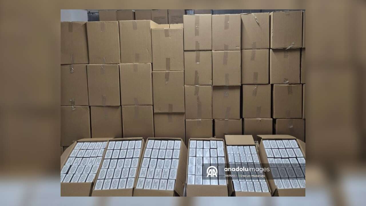 Kırşehir'de 1 MİLYON Makaron ele geçirildi!