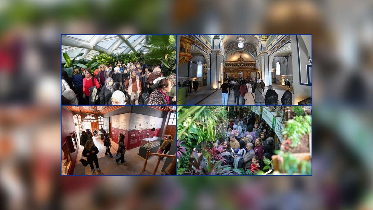 Konya'nın tarihi ve turistik mekanları, Mevlana'yı Anma Törenleri'nde yaklaşık 120 bin kişiyi ağırladı