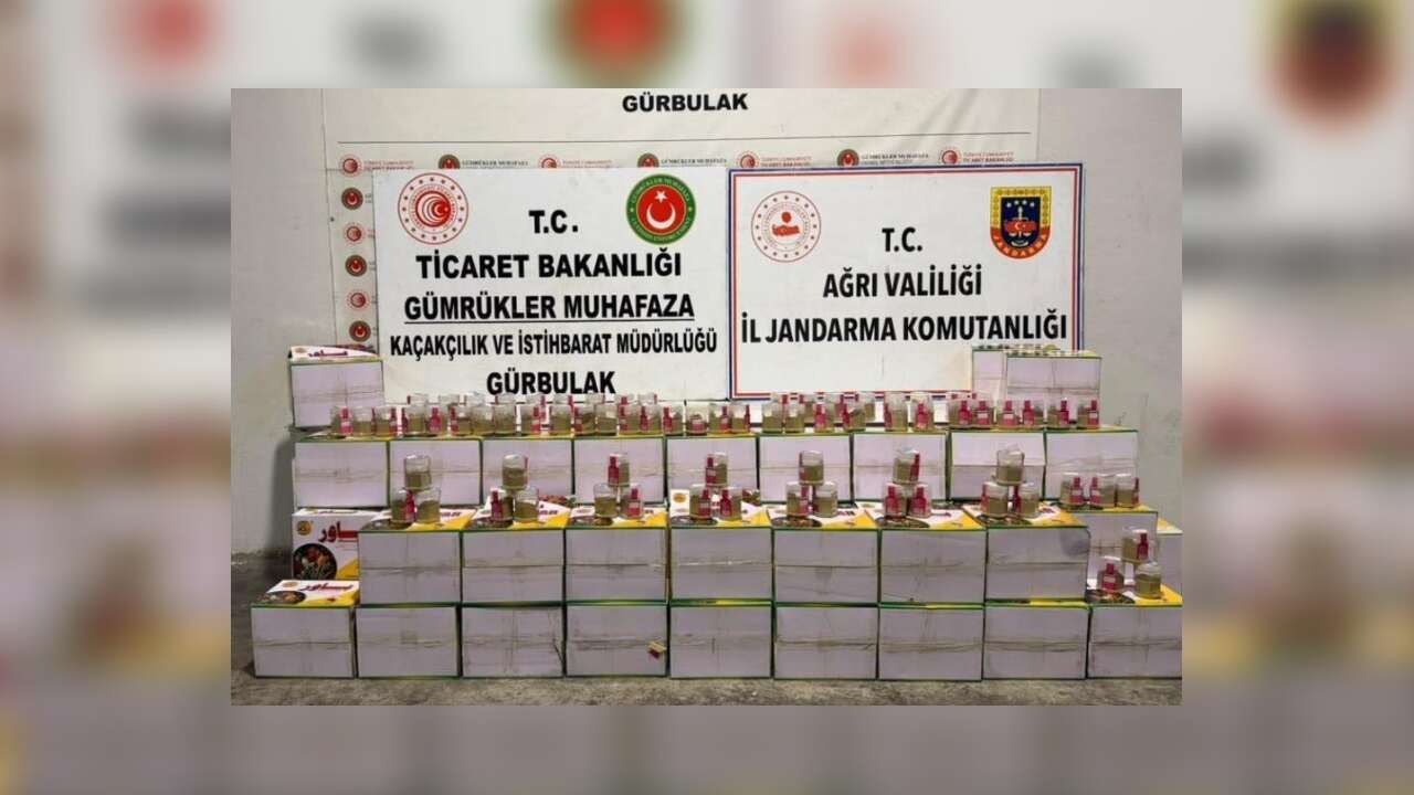 Ağrı'da bir tırda 163 kilo 900 gram eroin ele geçirildi!