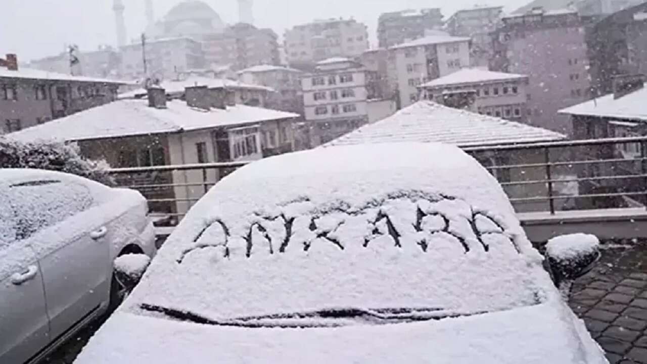 Yeni haftada Ankara'ya kar yağması bekleniyor..