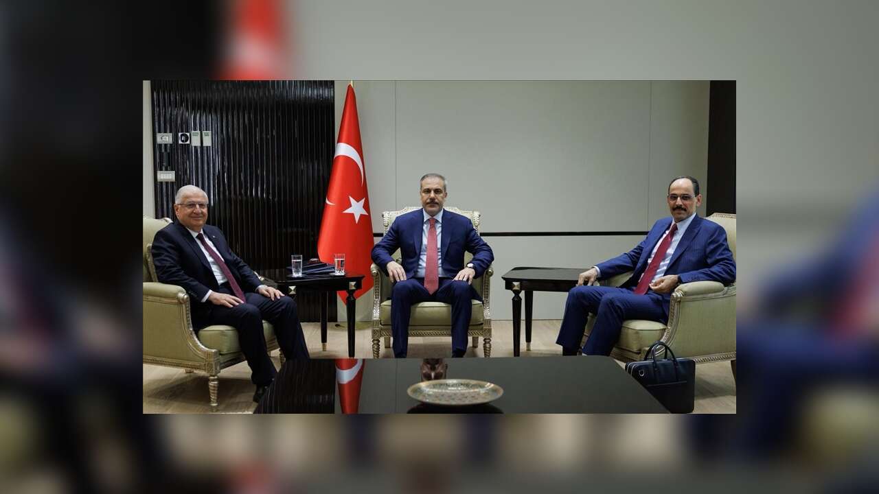 Bakanlar Fidan ve Güler ile MİT Başkanı Kalın, bugün Suriye'ye çalışma ziyaretinde bulunuyor