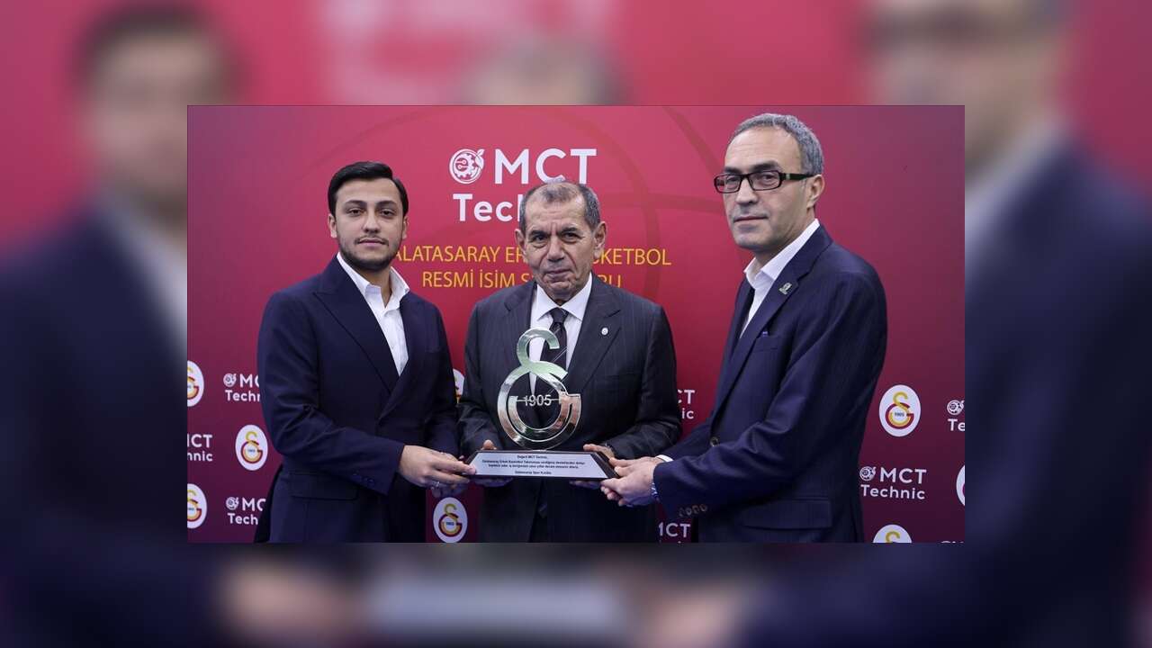 Galatasaray Kulübü Başkanı Dursun Özbek, MCT Technic fabrikasını ziyaret etti
