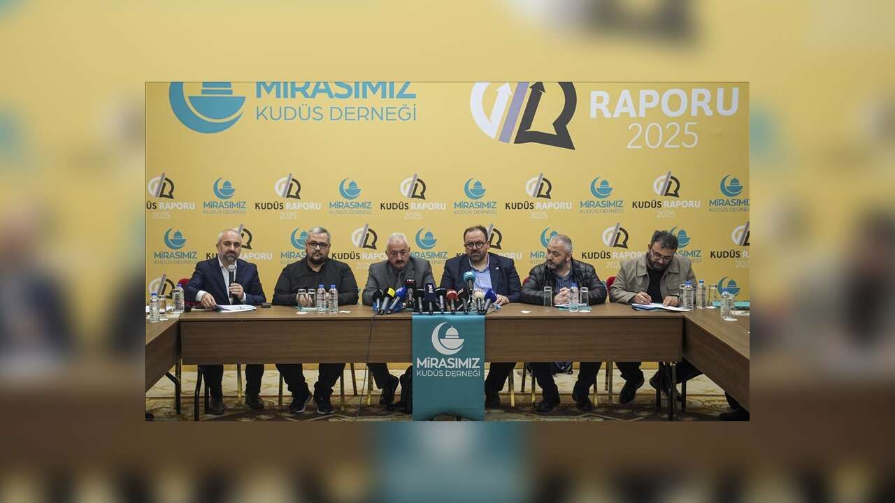 Mirasımız Kudüs Derneği'nin "Genişletilmiş 2025 Kudüs Raporu" açıklandı