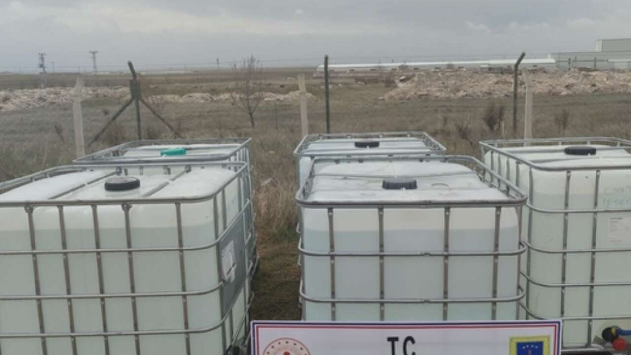 Eskişehir'de 5 Bin Litre Etil Alkol ele geçirildi!