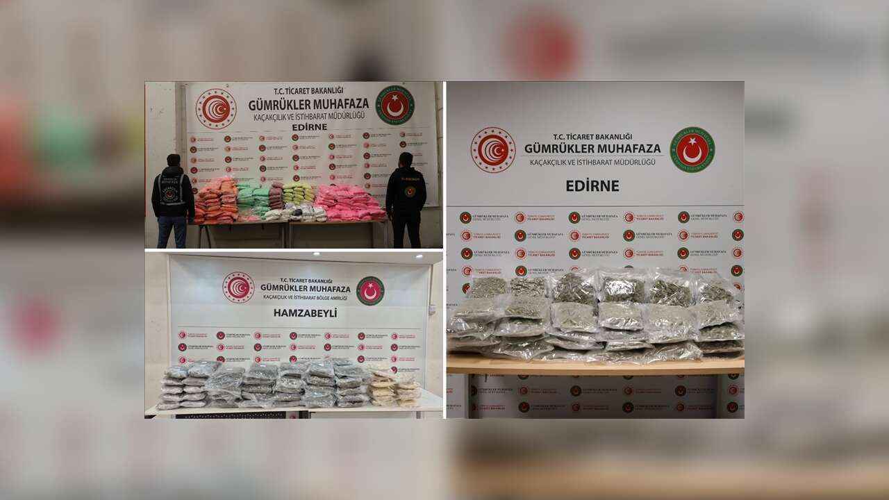 Gümrükler Muhafaza ekipleri zehir tacirlerine göz açtırmıyor