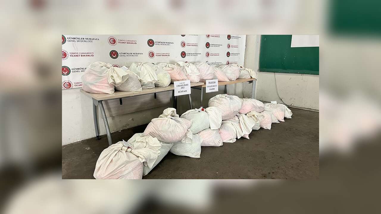 Kapıkule'de bir tırda 2 milyon 500 bin uyuşturucu hap yakalandı!