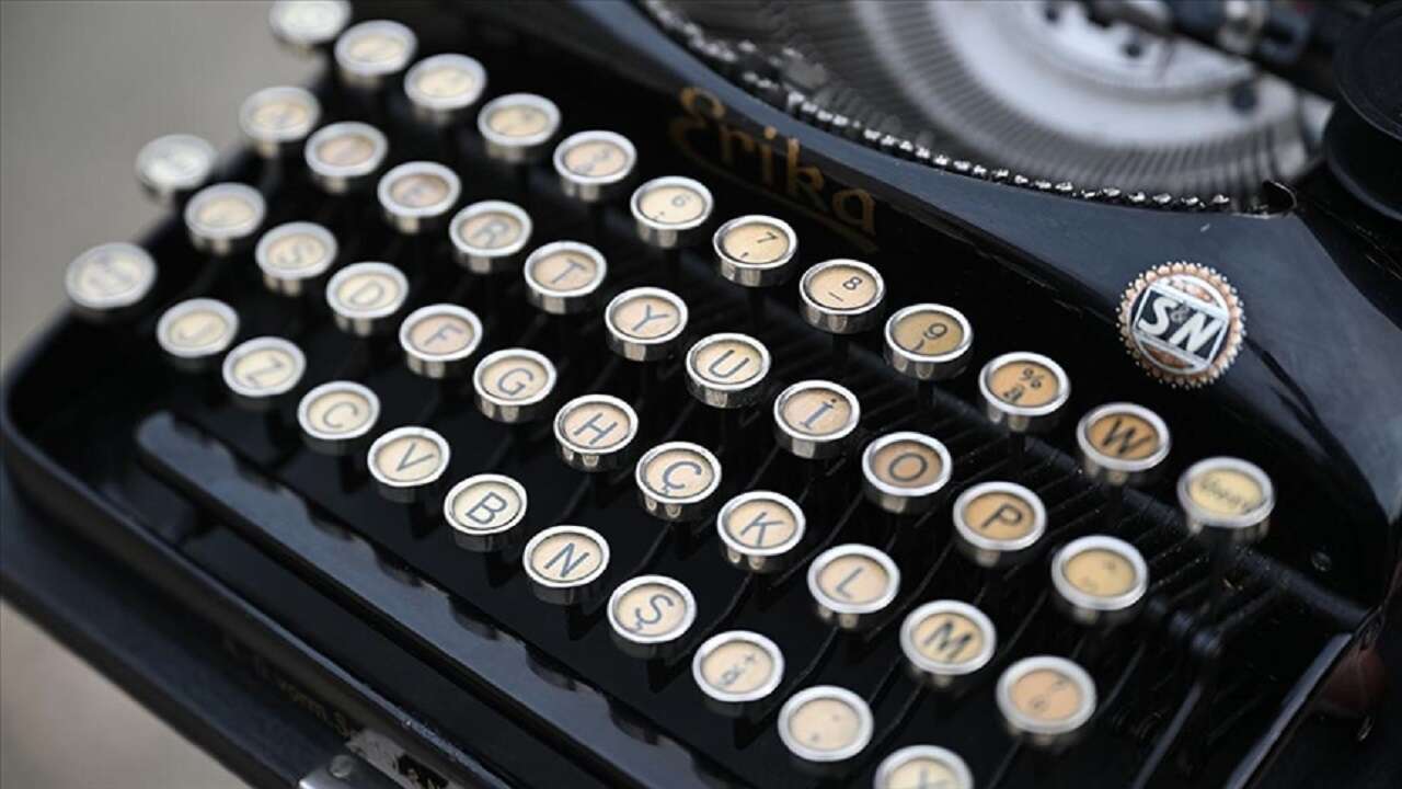 Bülent Ecevit'in daktilosu geçici olarak Ulucanlar Cezaevi Müzesi'nde..