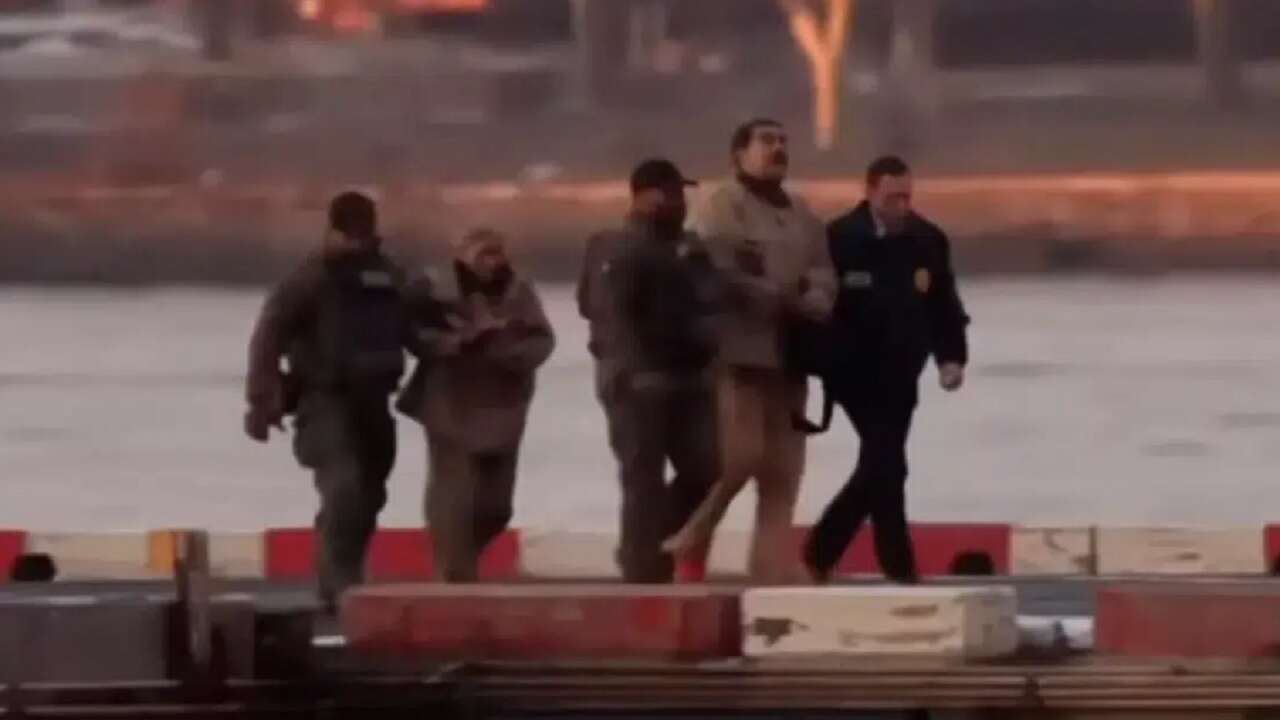 Maduro ve eşi mahkemeye götürüldü